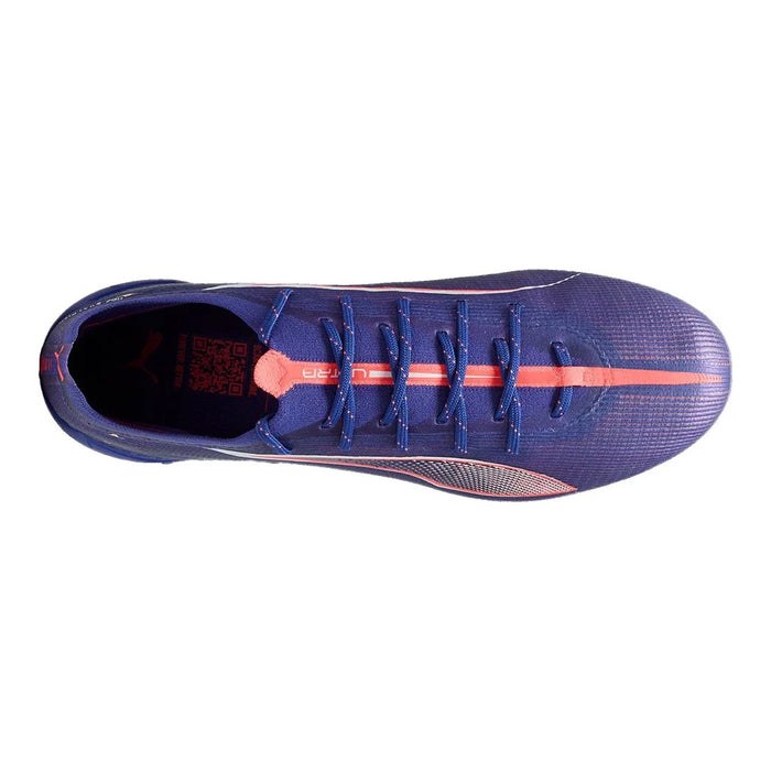 Puma Ultra 5 Ultimate FG Football Boots (Lapis/White/Sunset Glow)