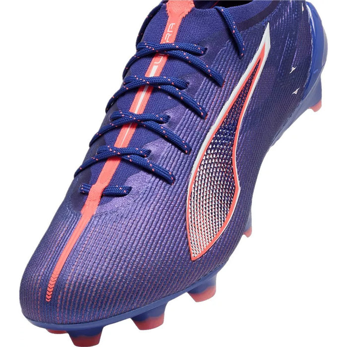 Puma Ultra 5 Ultimate FG Football Boots (Lapis/White/Sunset Glow)