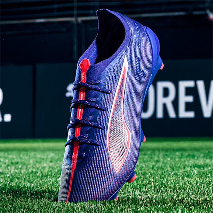 Puma Ultra 5 Ultimate FG Football Boots (Lapis/White/Sunset Glow)