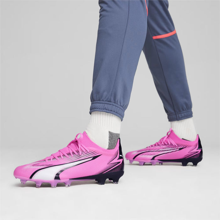 Puma Ultra Match FG/AG Football Boots (Poison Pink/White/Black)