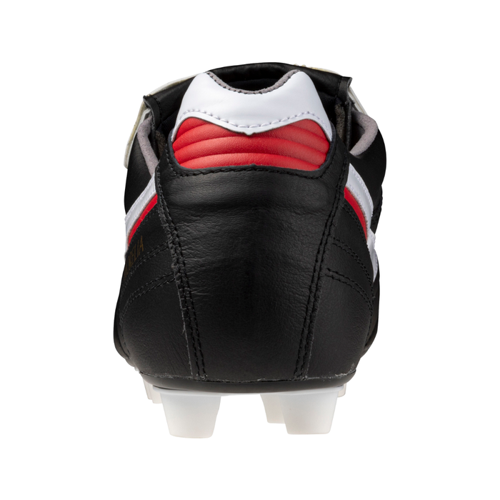 Mizuno Morelia II Japan Flap-Tongue FG Football Boots (Black/White/Chinese Red)