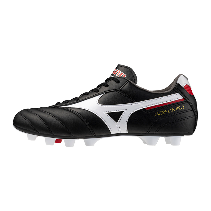 Mizuno Morelia II Pro FG Football Boots (Black/White/Chinese Red)