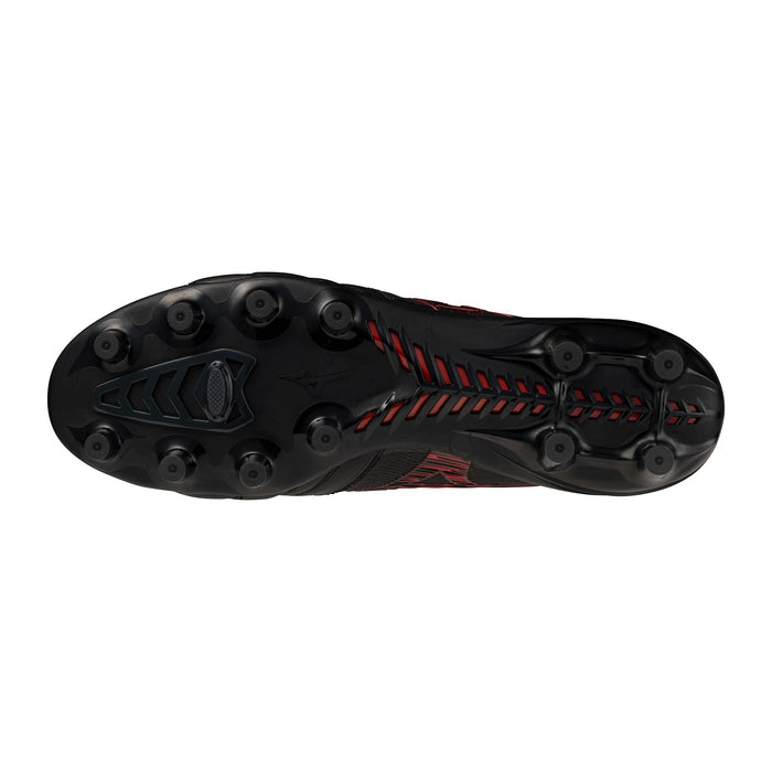 Mizuno Morelia Neo IV Beta Japan FG Football Boots (Black/Morelia 40th Red/Black)