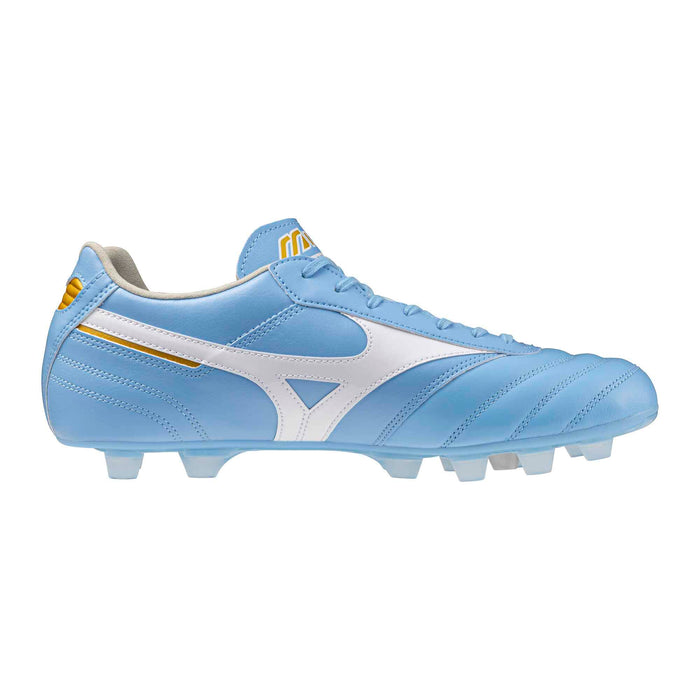 Mizuno Morelia II Pro FG Football Boots (Celeste/White/MP Gold)