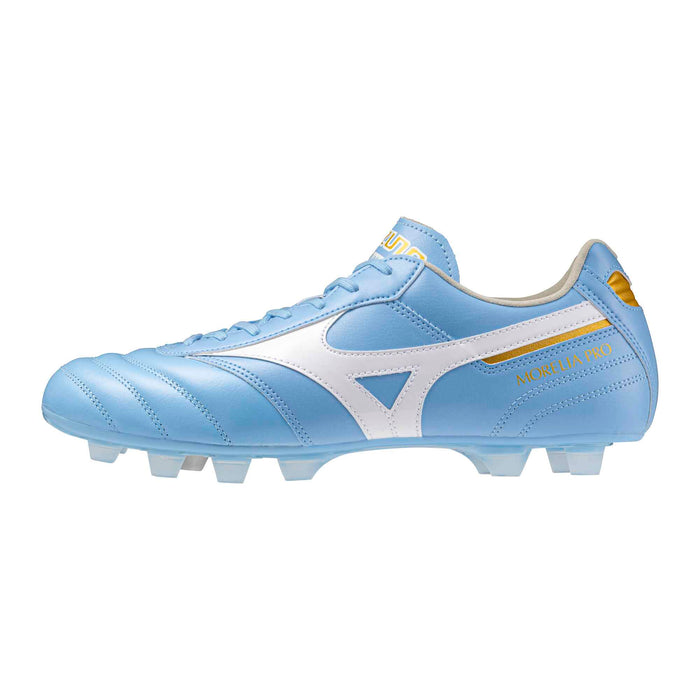 Mizuno Morelia II Pro FG Football Boots (Celeste/White/MP Gold)