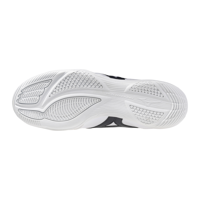 Mizuno MRL Sala Club IN indoor football shoe in white and India ink