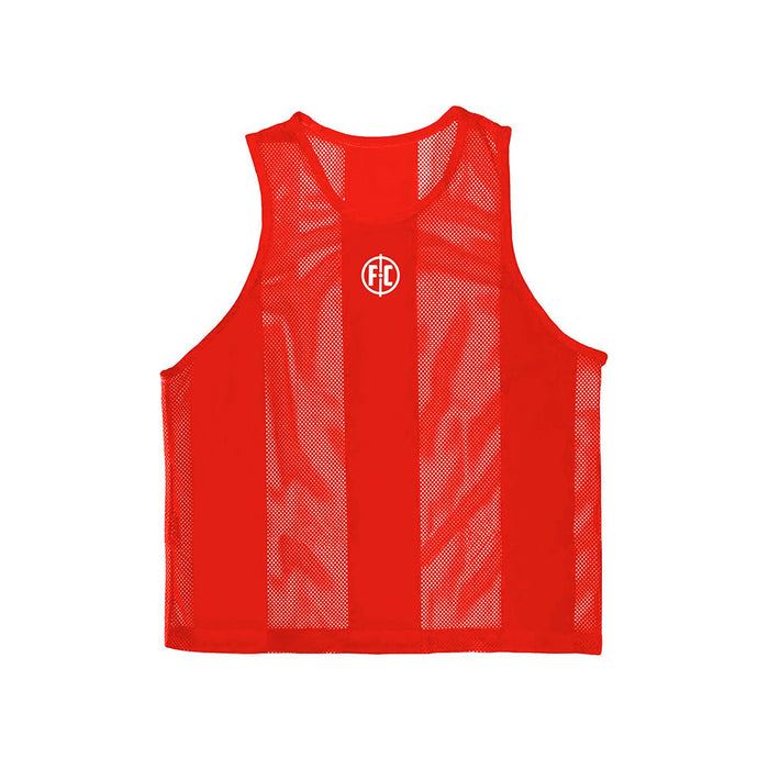 Ultra-soft breathable mesh bib available yellow, green, orange and red. One size fits most kids aged 9-12.