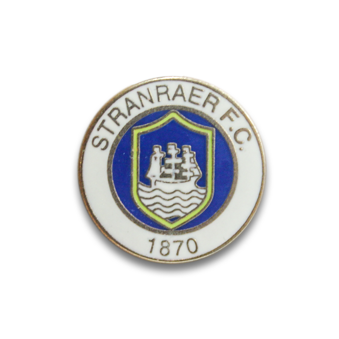 Stranraer FC Old Pin Badge