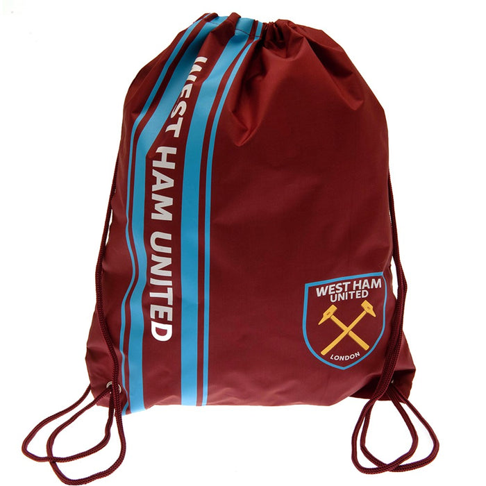 West Ham United Stripe Gym Bag