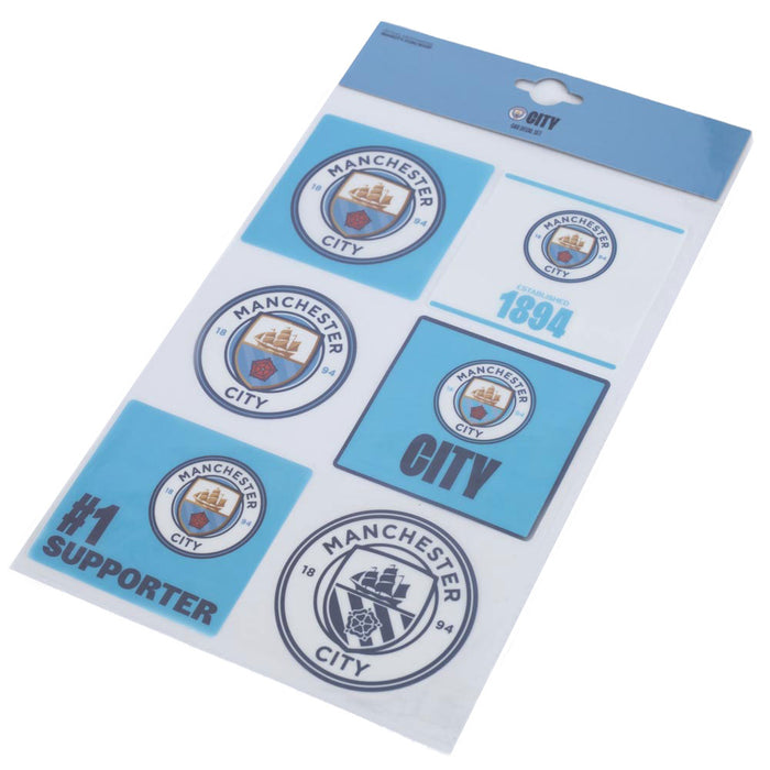 Manchester City Car Decal Set