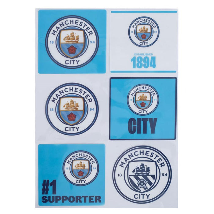 Manchester City Car Decal Set