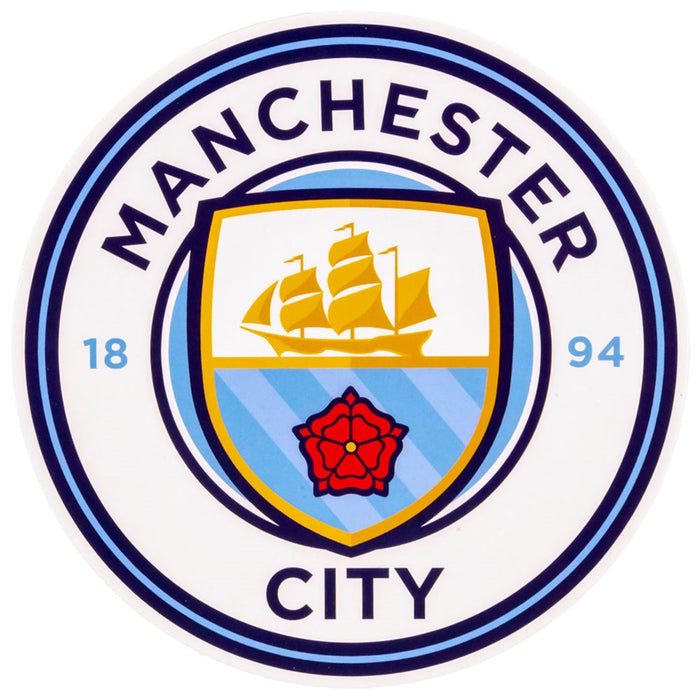 Manchester City Crest Car Sticker