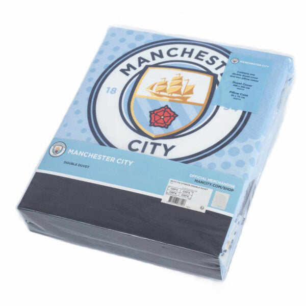 Manchester City Striker Double Duvet Set