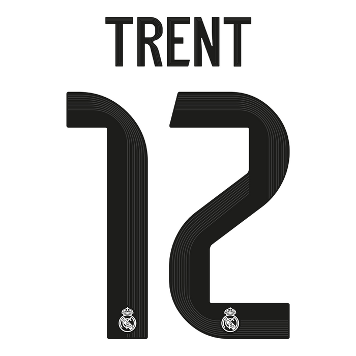 Real Madrid Home Print 25/26 (Youth) - TRENT 12