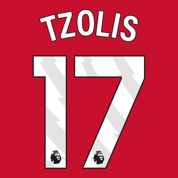 Premier League Print White (Adult) - TZOLIS 17