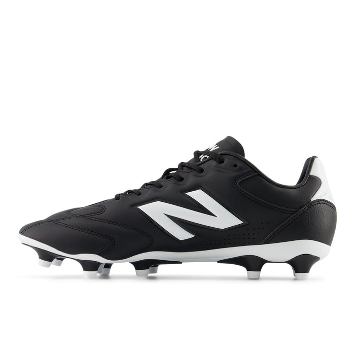 New Balance 442 V3 Pro 2E FG Football Boots (Black/White)
