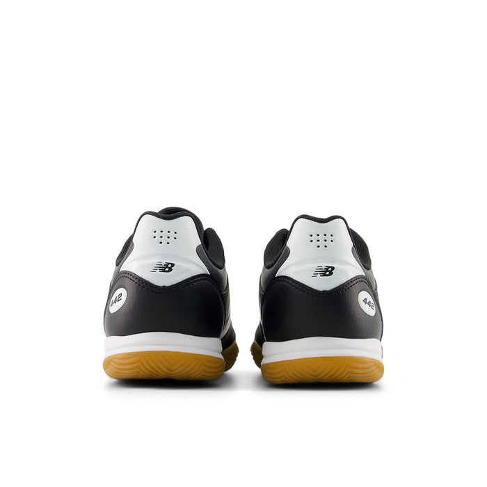 New Balance 442 V3 Team 2E IN Indoor Football Shoes (Black/White)