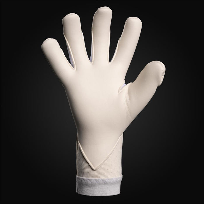 The One Glove OG1 Vision goalkeeper glove, showing the white 4mm Contact Latex palm