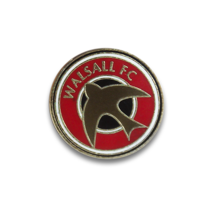 Walsall FC Circle Pin Badge