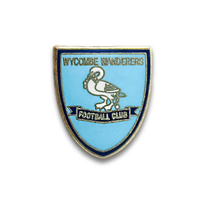 Wycombe Wanderers FC Old Pin Badge