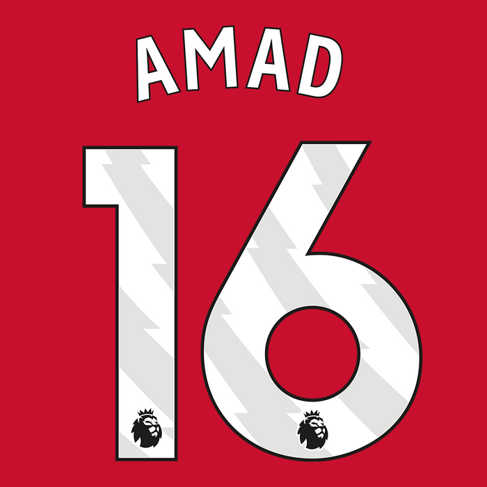 Premier League Print White (Youth) - AMAD 16