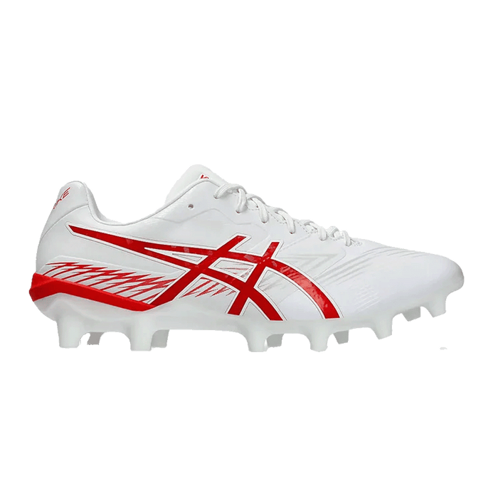 Asics Swift Strike FG Football Boots (White/Fiery Red)