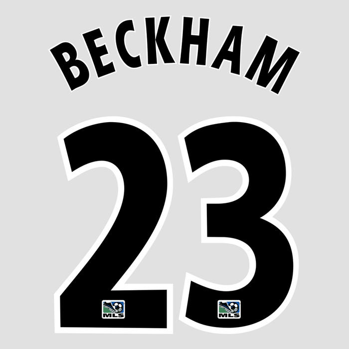 LA Galaxy Home Print 07/08 (Youth) - BECKHAM 23