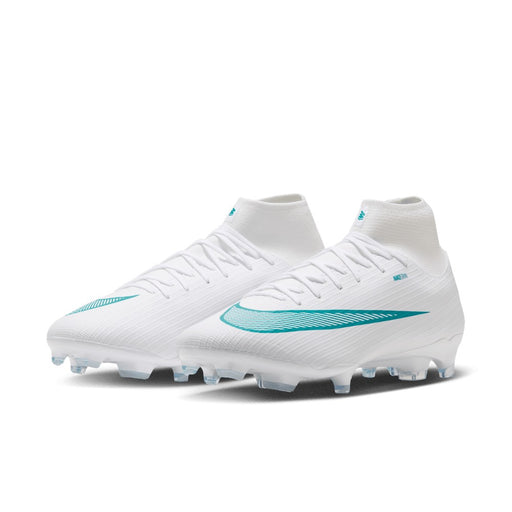 Nike Mercurial Superfly 11 Academy FG/MG football boots in White/Dusty Cactus - pair
