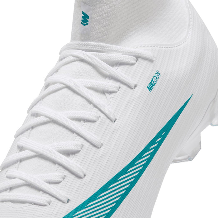 Nike Mercurial Superfly 11 Academy FG/MG White/Dusty Cactus - on foot