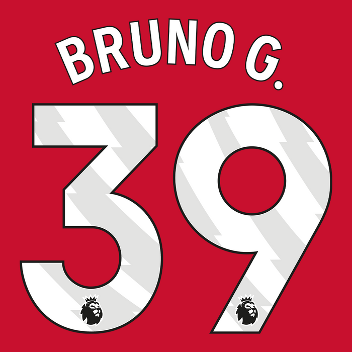 Premier League Print Youth (White) - BRUNO G. 39