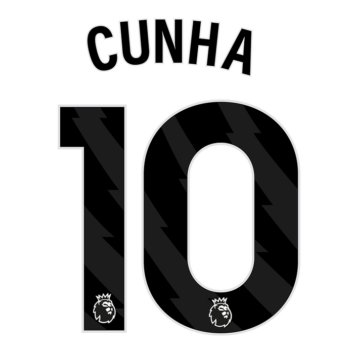 Premier League Print Black (Youth) - CUNHA 10