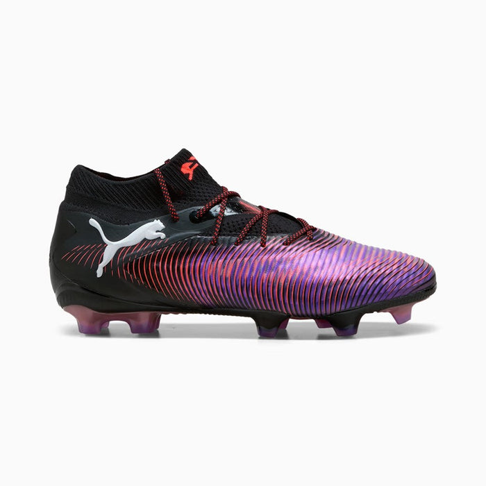 Puma Future 8 Ultimate FG Football Boots (Black/White/Glowing Red)