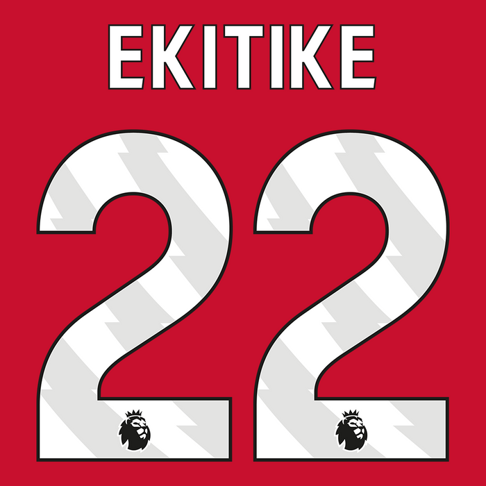 Premier League Print White (Youth) - EKITIKE 22
