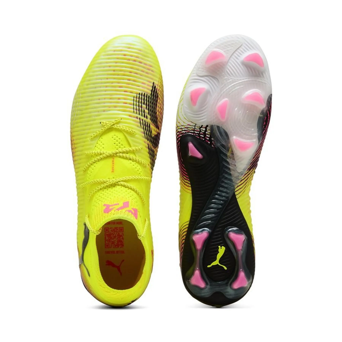 Puma Future 8 Ultimate FG Football Boots (Yellow Alert/Black/Sun Struck)