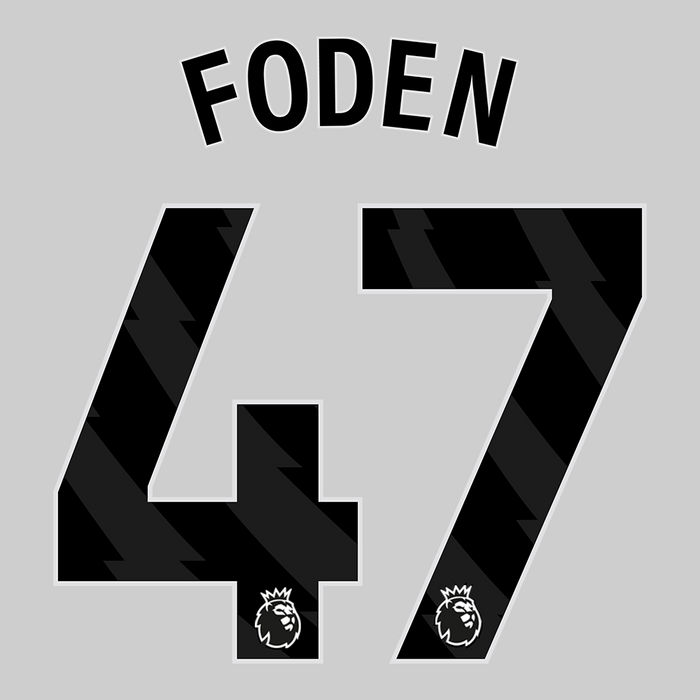 Premier League Print Black (Adult) - FODEN 47