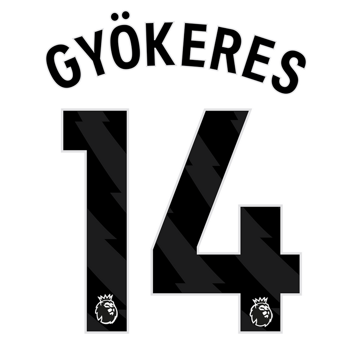 Premier League Print Black (Youth) - GYOKERES 14