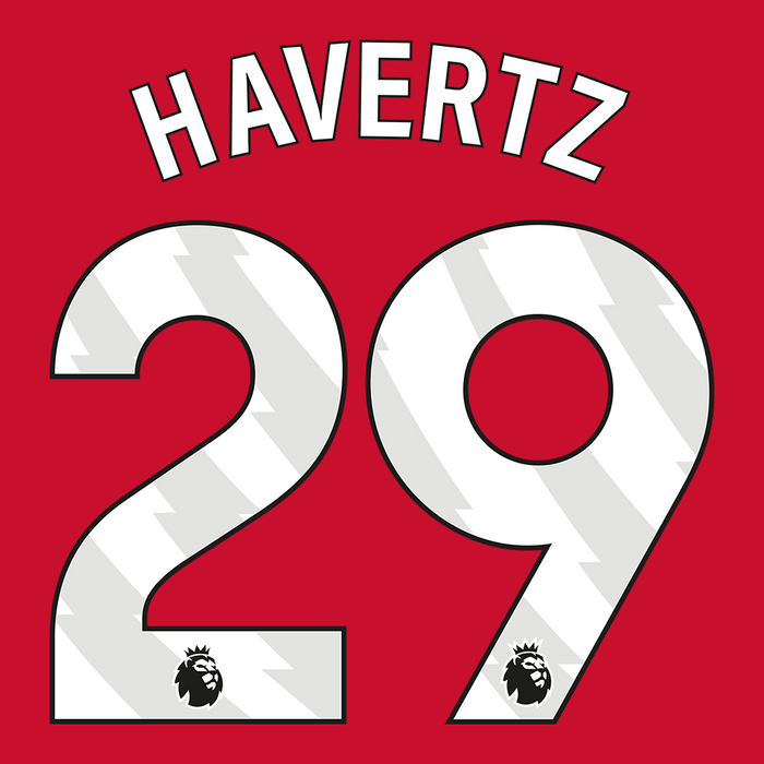 Premier League Print White (Adult) - HAVERTZ 29