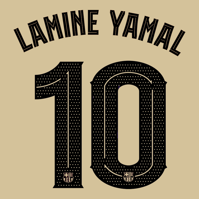 FC Barcelona Away Print 25/26 (Youth) - LAMINE YAMAL 10