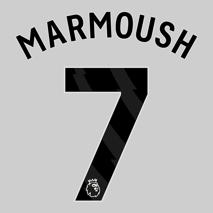 Premier League Print Black (Youth) - MARMOUSH 7