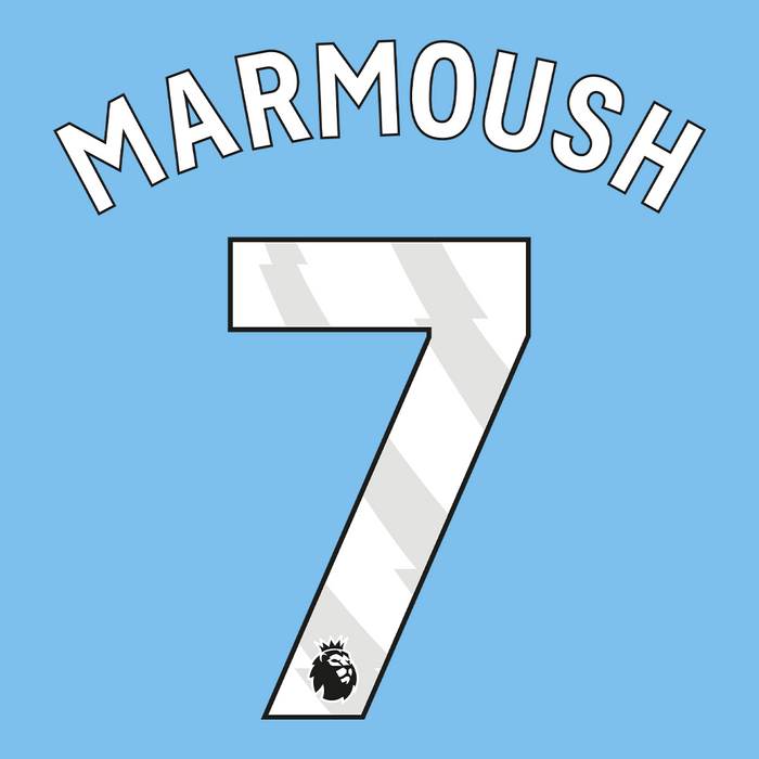 Premier League Print White (Adult) - MARMOUSH 7
