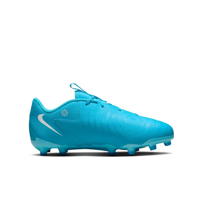 Nike Phantom GX 2 Academy FG/MG Jnr Football Boots (Blue Fury/White)