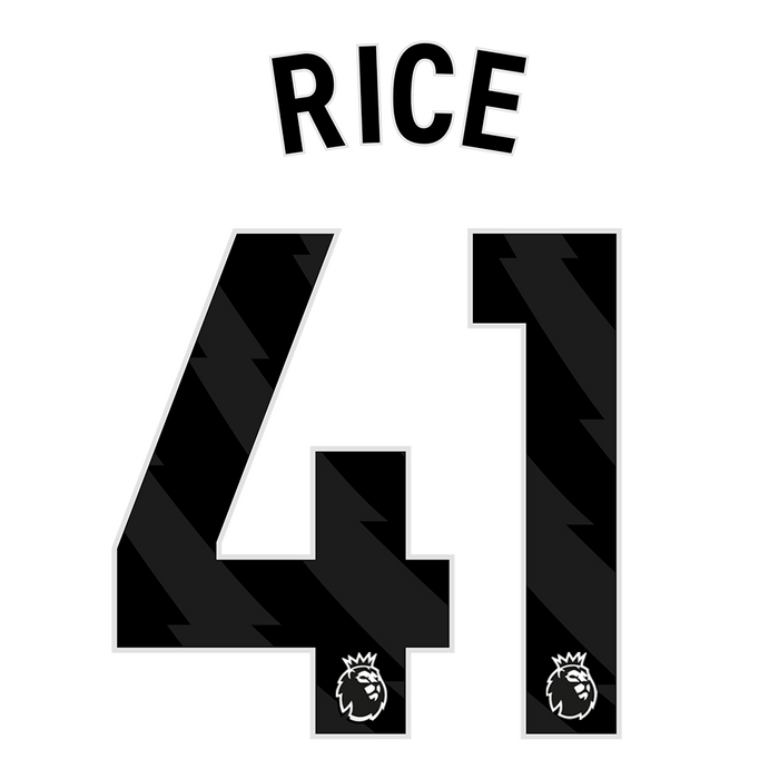 Premier League Print Black (Adult) - RICE 41