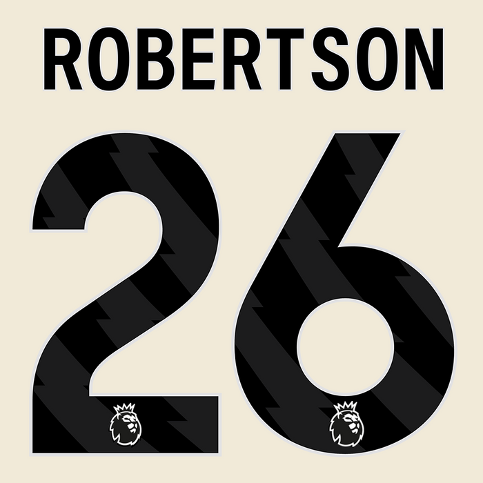 Premier League Print Black (Adult) - ROBERTSON 26