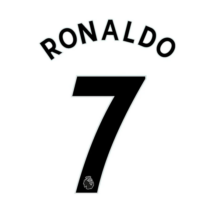 Official Premier League Print 2017-23 - Ronaldo 7 (Black)