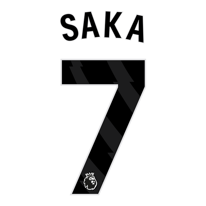 Premier League Print Black (Adult) - SAKA 7