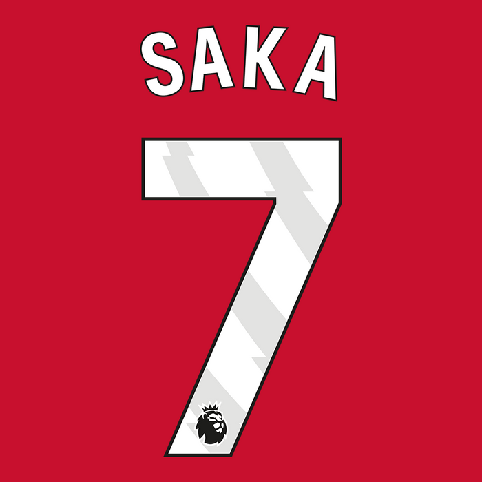 Premier League Print White (Youth) - SAKA 7