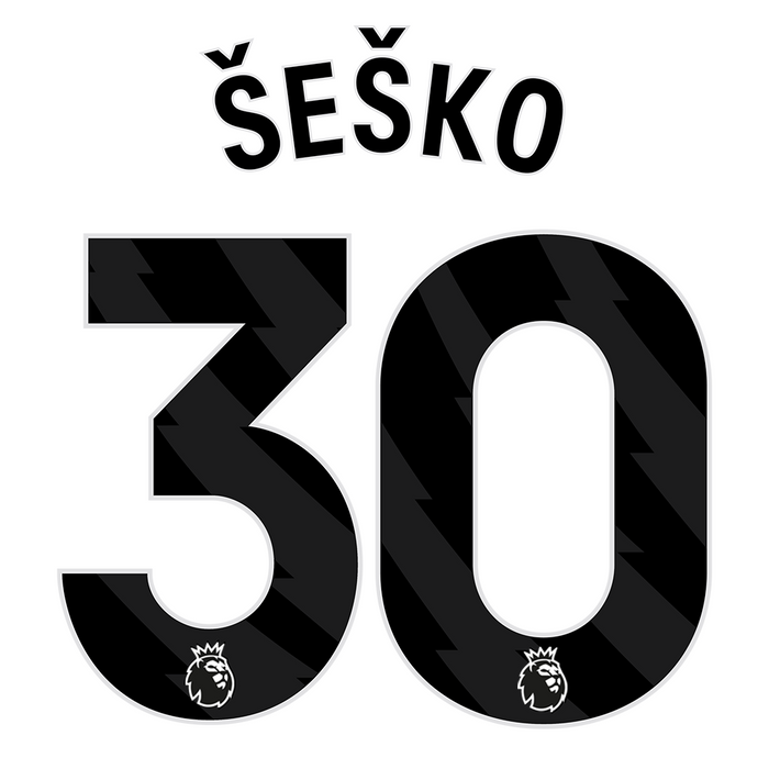 Premier League Print Black (Youth) - SESKO 30