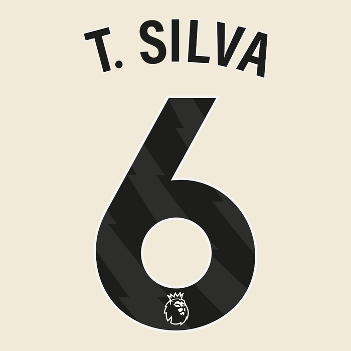 Premier League Print Black (Adult) - T. SILVA 6