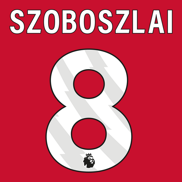 Premier League Print White (Youth) - SZOBOSZLAI 8