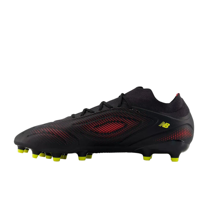 New Balance Tekela Team Low V5 2E MG Football Boots (Black/Punch Yellow/Fire Cracker)